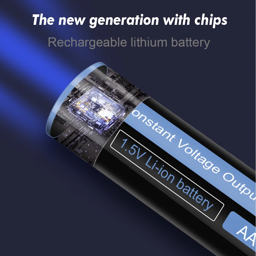 AJNWNM 1,5 V AAA Polnilne Baterije AAA 1,5 v Litij-Li-ionska baterija za Polnjenje + LCD Polnilec za 1,5 v AA AAA Baterija Litij -