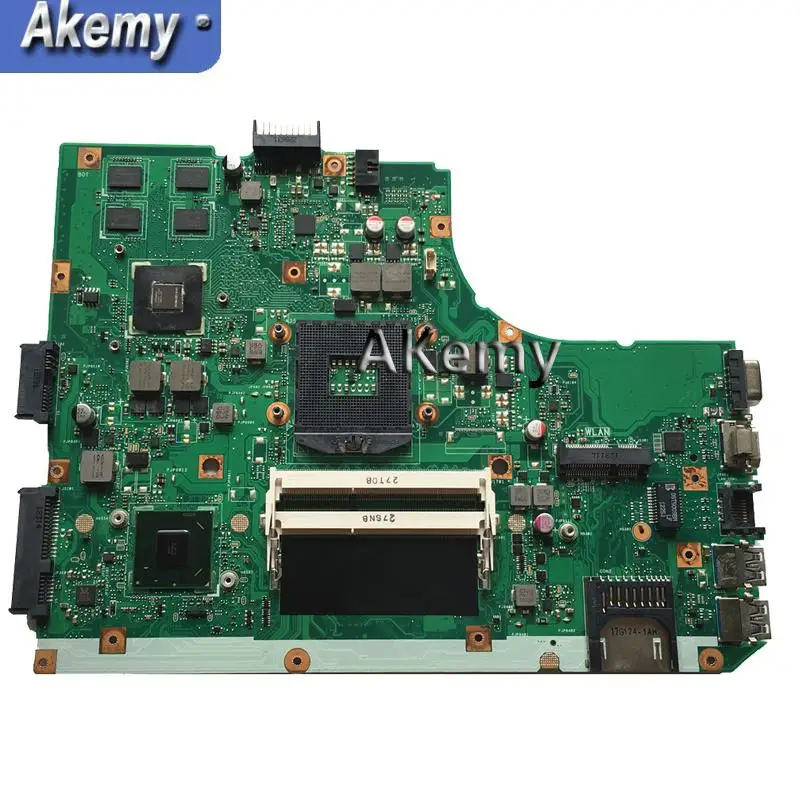 AK K55VD Prenosni računalnik z matično ploščo Za Asus K55VD K55A A55VD F55VD K55V K55 Test original mainboard Podporo za I7 CPU