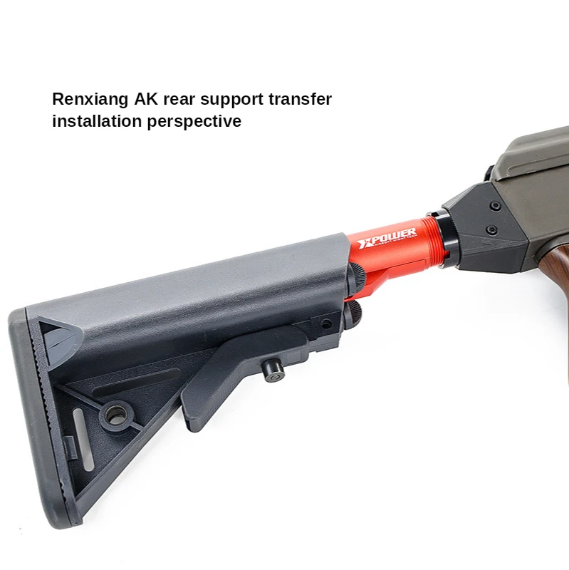 AK47 Zadaj Podporo Adapter OBSTAJA/AKs, da AR Rit Baterije Najlon Tok Vode Bomba Spremembe Dodatki
