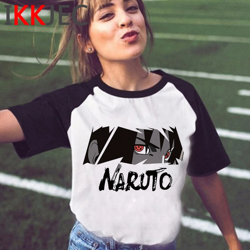 Akatsuki Zabavno online Naruto Harajuku Majica s kratkimi rokavi Moški Sasuke Kul Japonski Anime T-shirt Smešno Risanka Tshirt Hip Hop Top Tees Moški