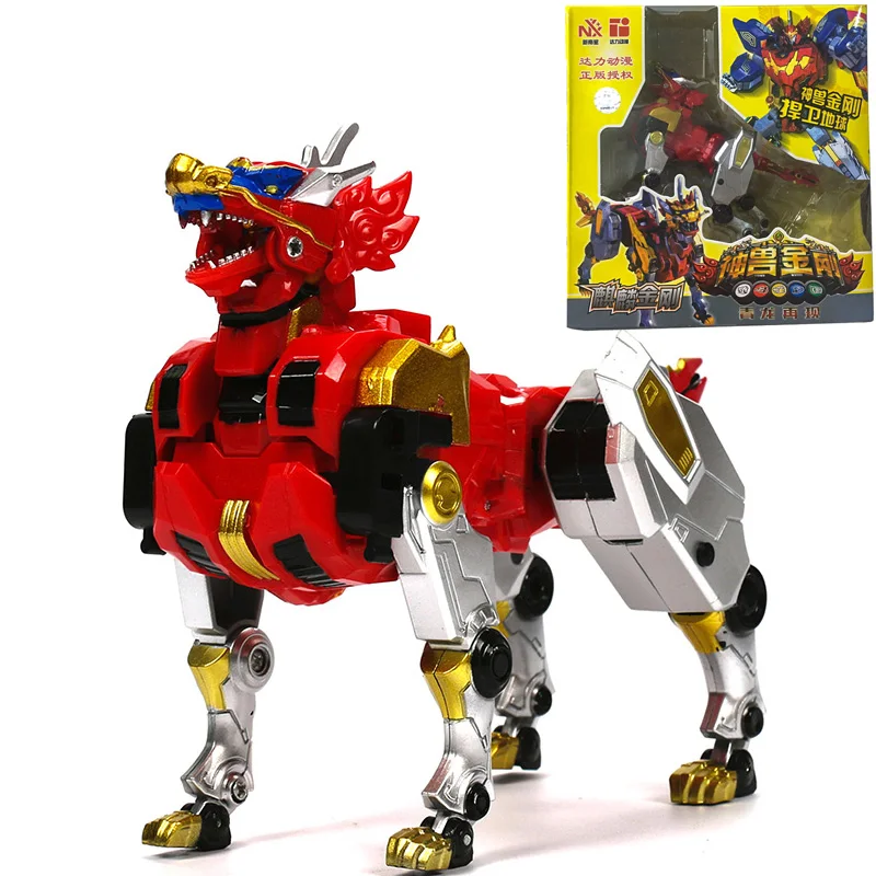 Akcijska Figura, Otroci Igrače Za Preoblikovanje Robot Ranger Megazord Zbrati Slika Božična Darila