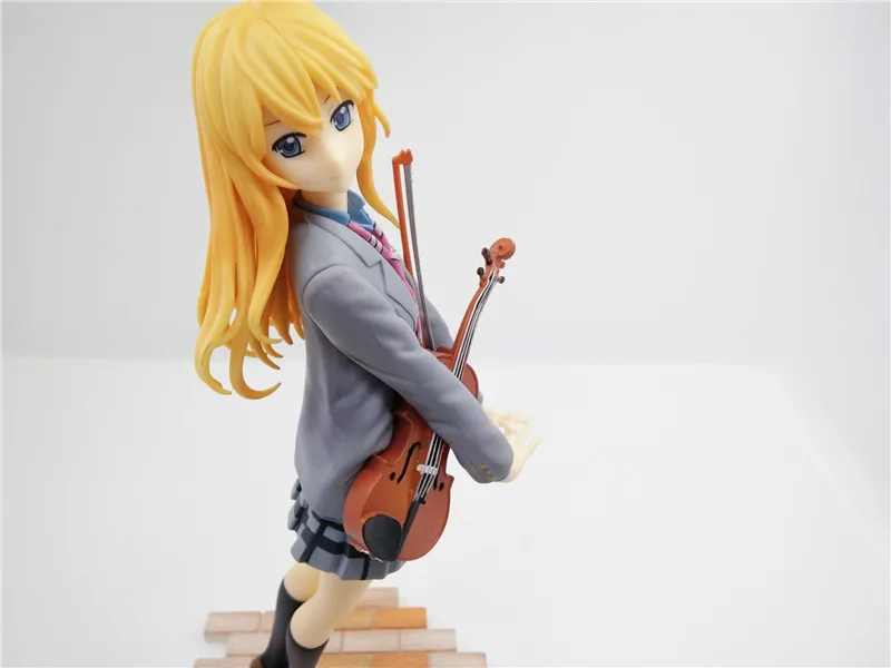 Akcijska figura svoje laži v aprilu kaori miyazono risanka lutka PVC 20 cm polje zapakirane japonski figur svetu anime