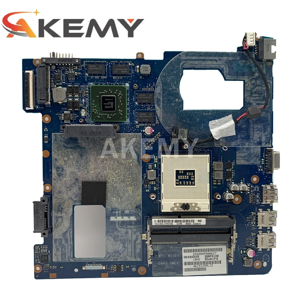 Akemy QCLA4 LA-8861P GLAVNI ODBOR Za Samsung NP350 NP350V5C 350V5X Prenosni računalnik z matično ploščo BA59-03397A HM70 1GB-GPU Prosti CPU