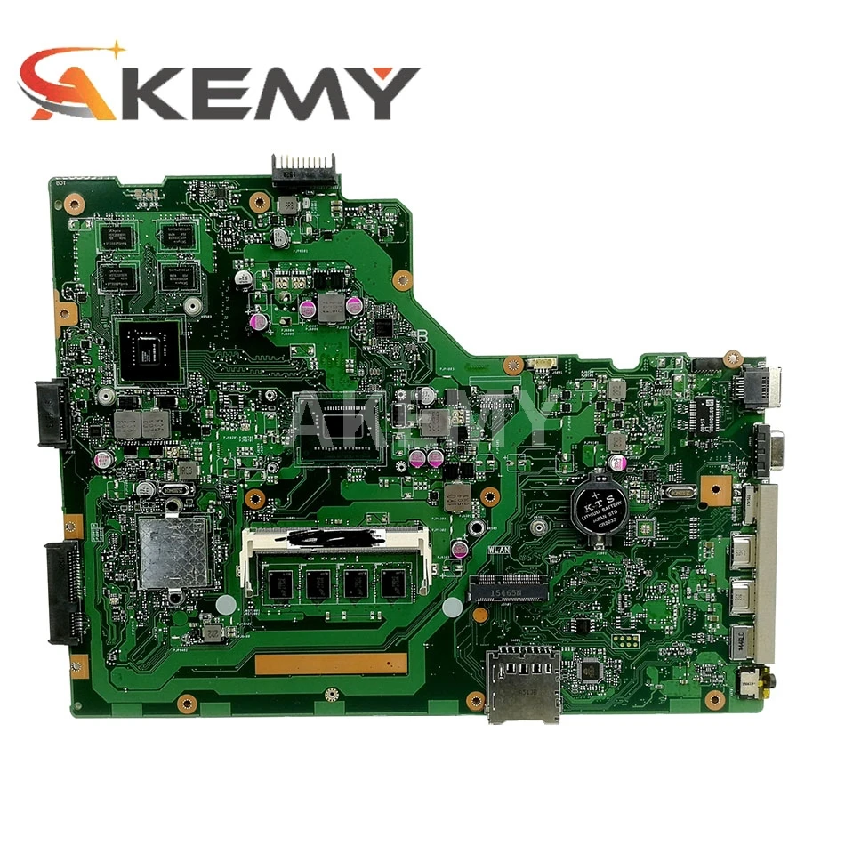 Akemy X75VC Prenosni računalnik z Matično ploščo za ASUS X75VB X75VD X75VC X75VCP X75VD1 X75V Mainboard GT720M 4 GB-RAM I3 PROCESOR