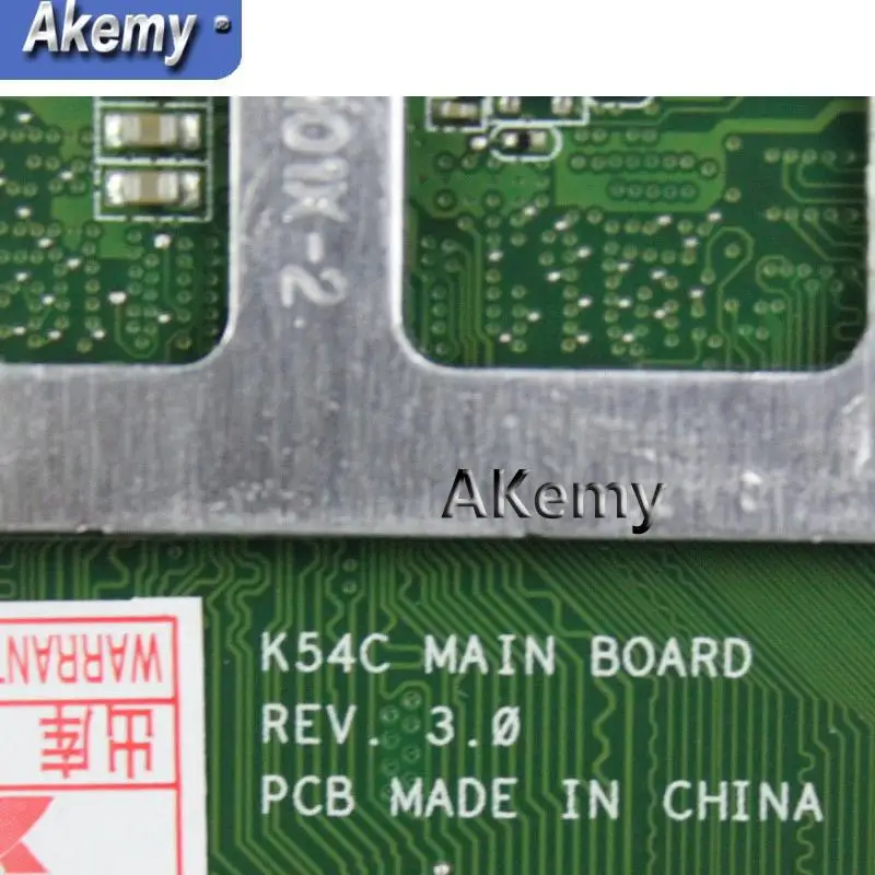 Akemy Za Asus X54C K54C Prenosni računalnik z matično ploščo hm65 REV.3.0 S I3-2370U test dobro 4G RAM