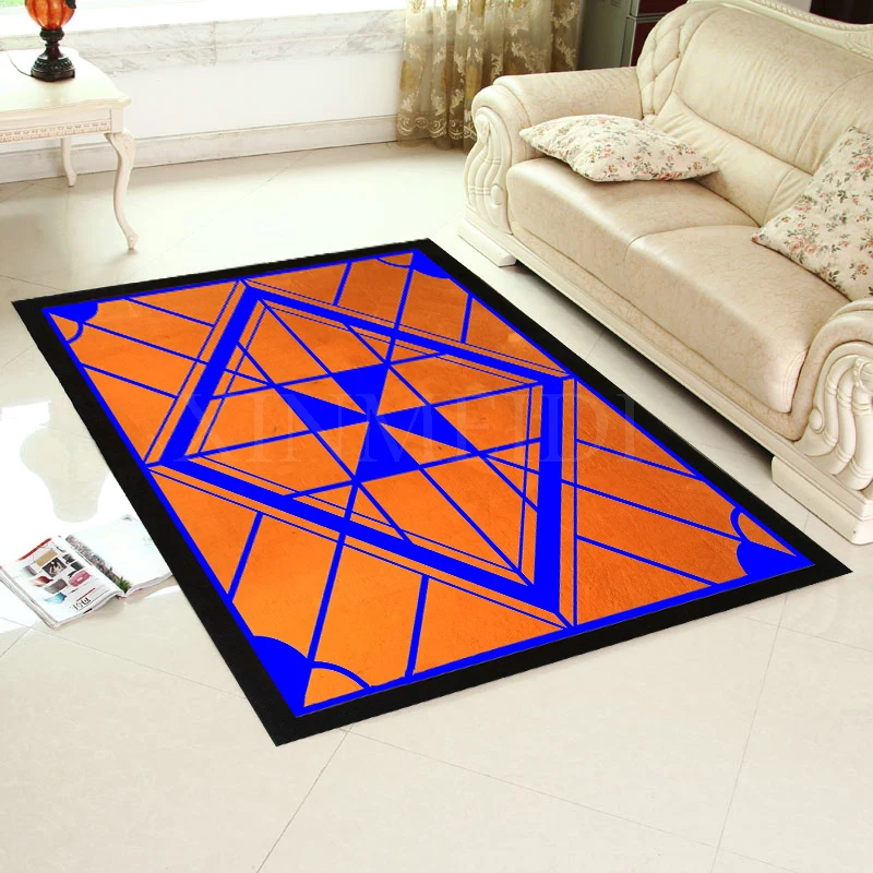 Akril geometrijski vzorec preprogo alfombras Sodobno Ročno izdelane preproge Dnevna soba, Spalnica Moda ustvarjalne mizico, kavč tapete