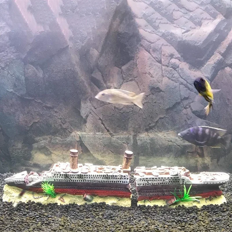 Akvarij Okraski-Smole Ladje Okraski, Potopljene Ladje Okraski, Akvarij Za Varstvo Okolja Odlikovanja