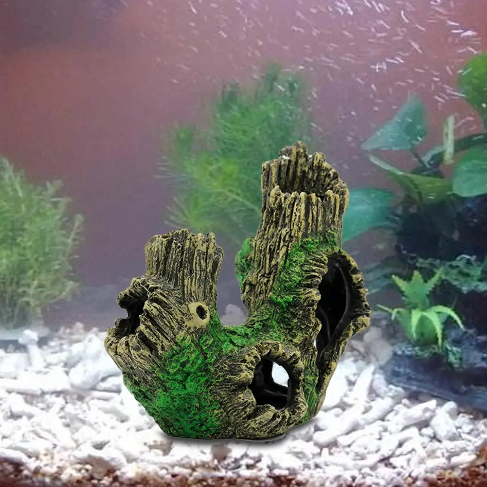 Akvarij Ornament Umetno Smolo Koralnih Alg Lupini Plavajoče Moss Kamen Jama Dekoracijo za Fish Tank