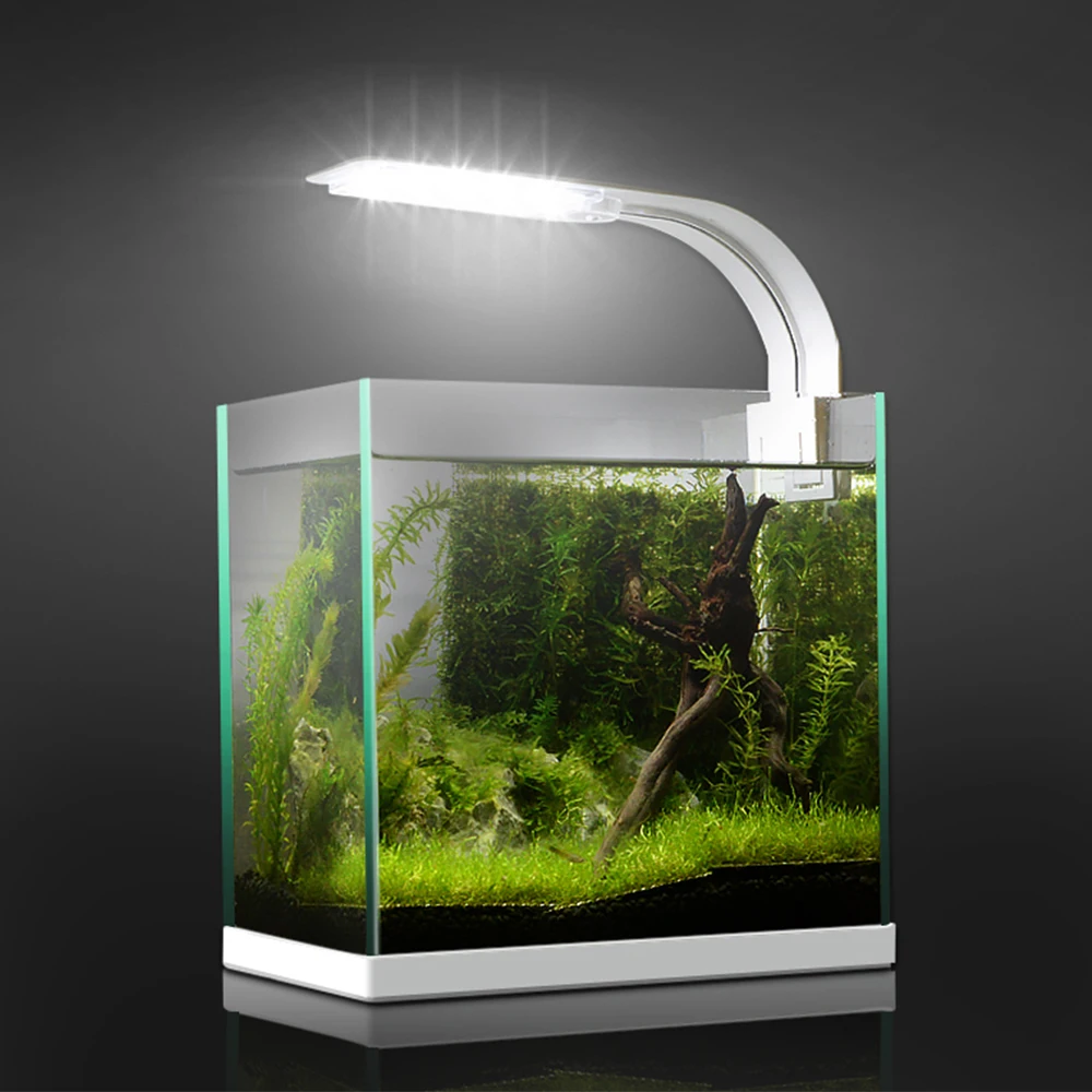 Akvarijske Luči 10W/15W Akvarij Za Ribe Tank Svetlobe Aquarium LED Osvetlitev Akvarija, Pribor Vodnih Rastlin Razsvetljavo Clip-on