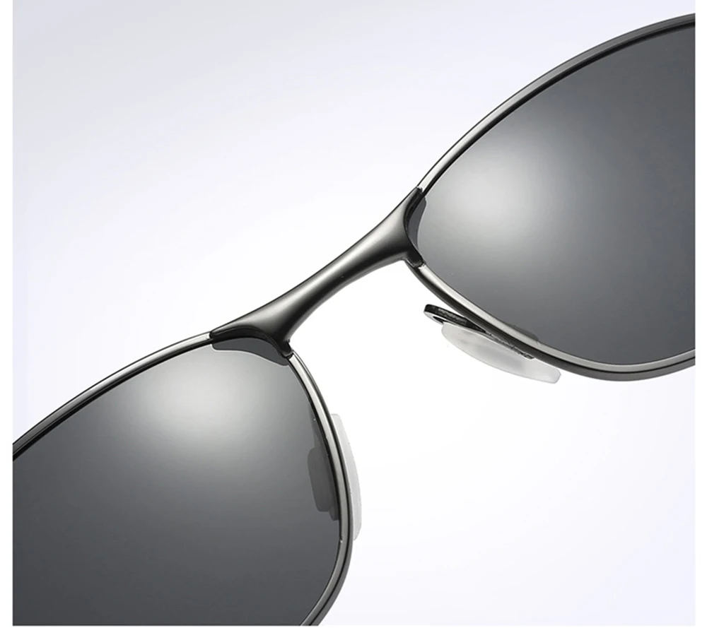 Al-mg Zlitine Ščit moški ženske polarizirana sončna očala polarizirana sončna očala po Meri Narejene Kratkovidnost Minus Recept Objektiv -1 do -6