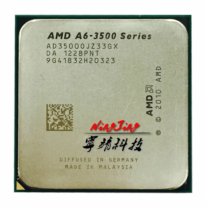 AMD A6-Series A6 3500 2.1 GHz Triple-Core CPU Procesor AD3500OJZ33GX Socket FM1