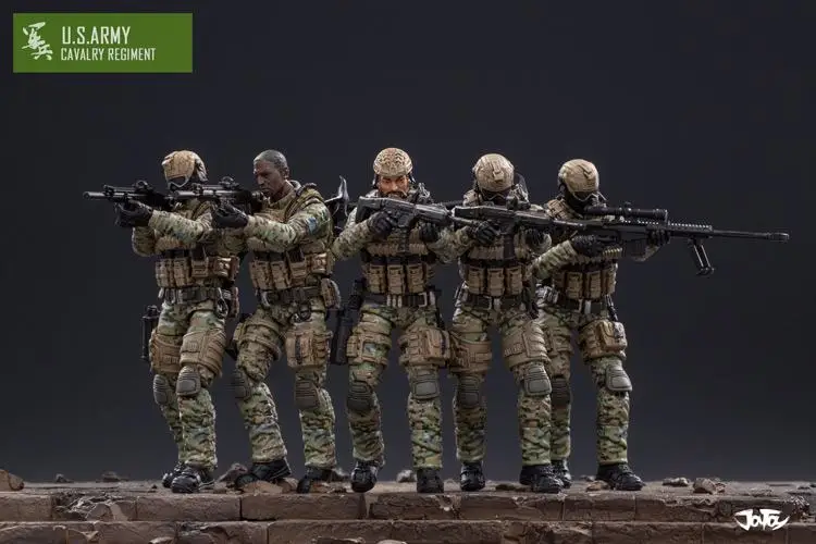 Ameriške Vojske v Zraku 1/18 Commando / Marine Corps/ Vojska Konjeniški Polk CrossFire Rezilo Dejanje Slika Igrača JTUS002 JTUS003 JTUS004