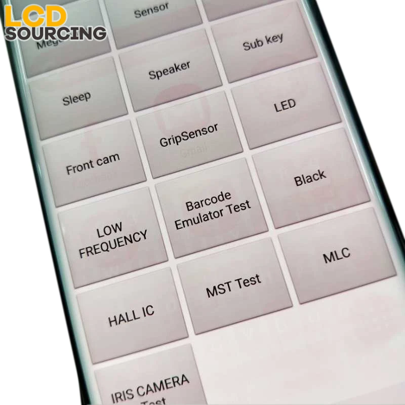 AMOLED VEČJI BIG RED BURN SENCA Za Samsung S8 G950 LCD-Zaslon, Zaslon na Dotik, Računalnike Zbora Za S8 PLUS G955 G955F Zamenjati