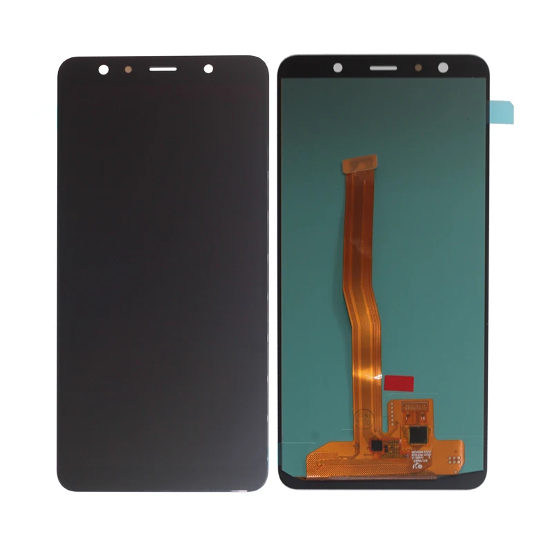 Amoled Za Samsung Galaxy A7 2018 A750 A750F SM-A750F A750FN A750G LCD-Zaslon, Zaslon na Dotik, Računalnike Skupščine A750 LCD-Zaslon