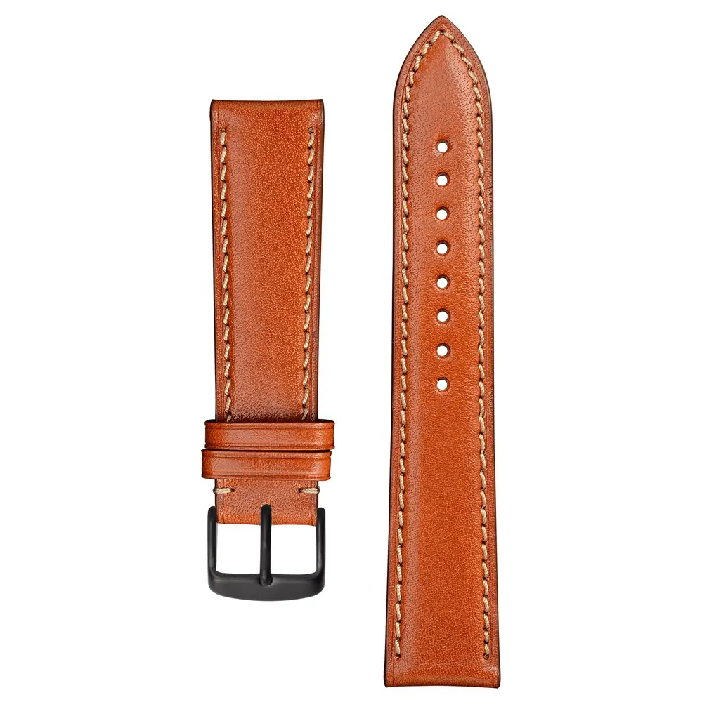 Anbeer Watchband 18 mm 20 mm 22 mm Watch Band Eleganten Slog Zamenjava Pasu Pravega Usnja Watch Trak za Moške, Ženske