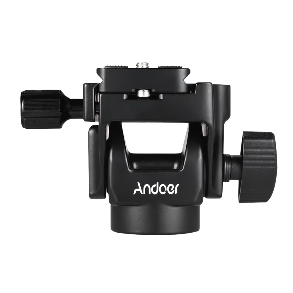 Andoer M-12 Monopod Nagib Glave Panoramsko Glavo Telefoto Opazovanje Ptic s Hitro Sprostitev Ploščo