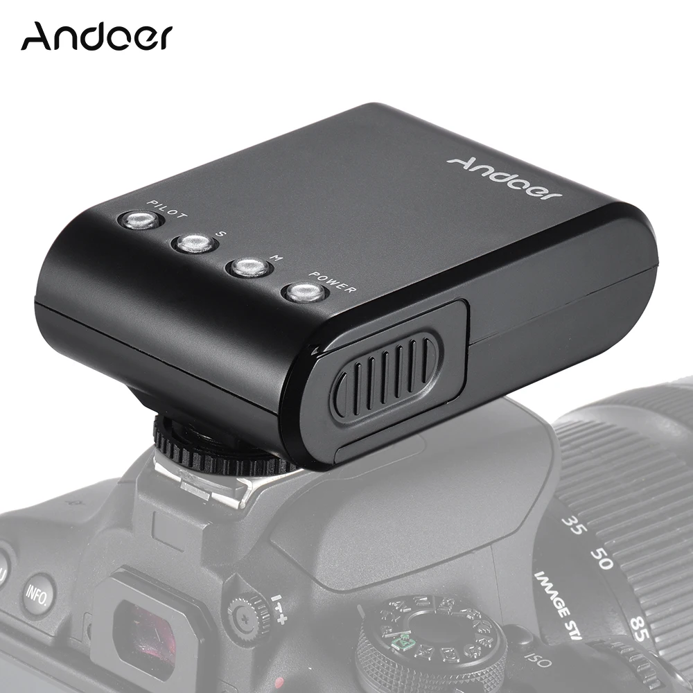 Andoer WS-25 Mini Digital dodatno Bliskavico Speedlite Na-Bliskavica w/ Univerzalni nastavek GN18 za Canon, Nikon Pentax Sony