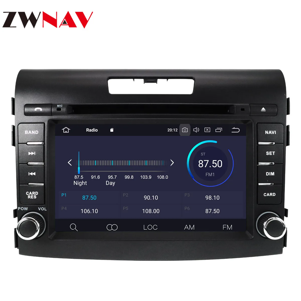 Android 10.0 4+64 G Avto Radio, GPS Navigacija za Honda CRV 2012-2016 avto Multimedijski Predvajalnik, Radio, video, stereo vodja enote za dsp wifi