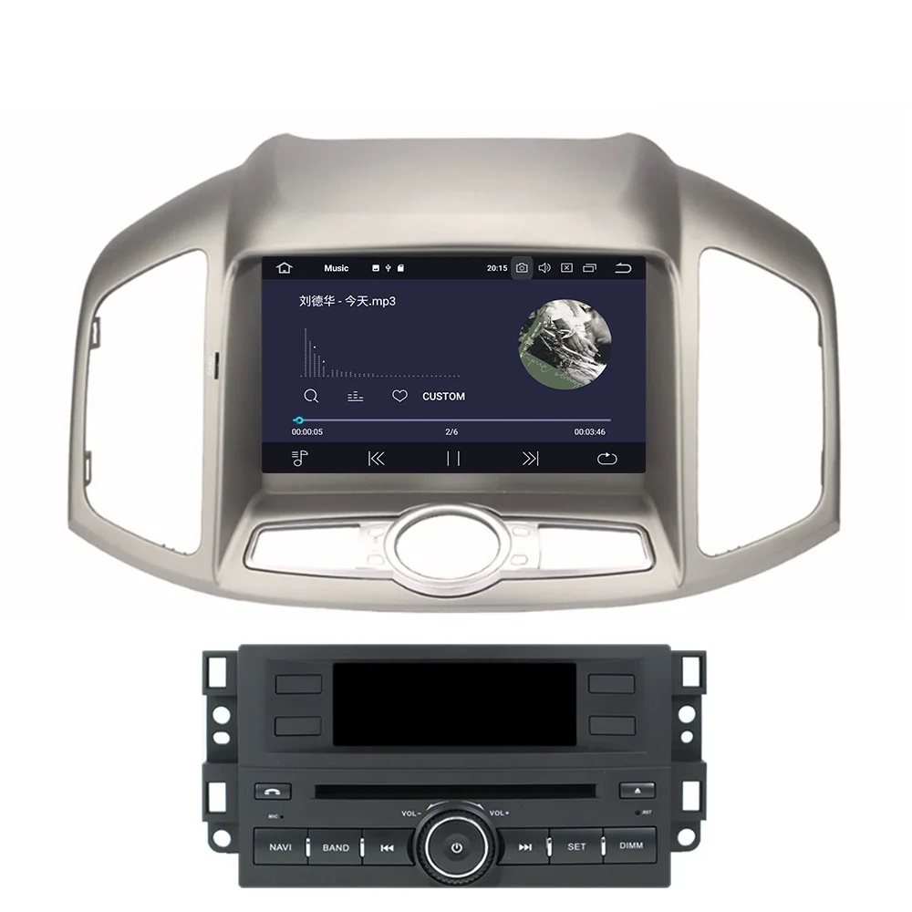 Android 10.0 64 G PX6 Za Chevorlet Captiva 1 2012-2016 GPS Navigacija Auto Radio Stereo Avto DVD Multimedijski Predvajalnik glavne enote 2DIN