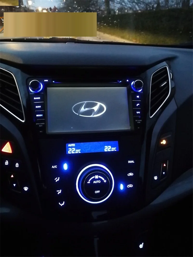 Android 10.0 GPS Navigacija Radio Predvajalnik Hyundai i40 2012-2016, Video Predvajalnik, Stereo Headuint prost zemljevid Zgrajena v Carplay dsp