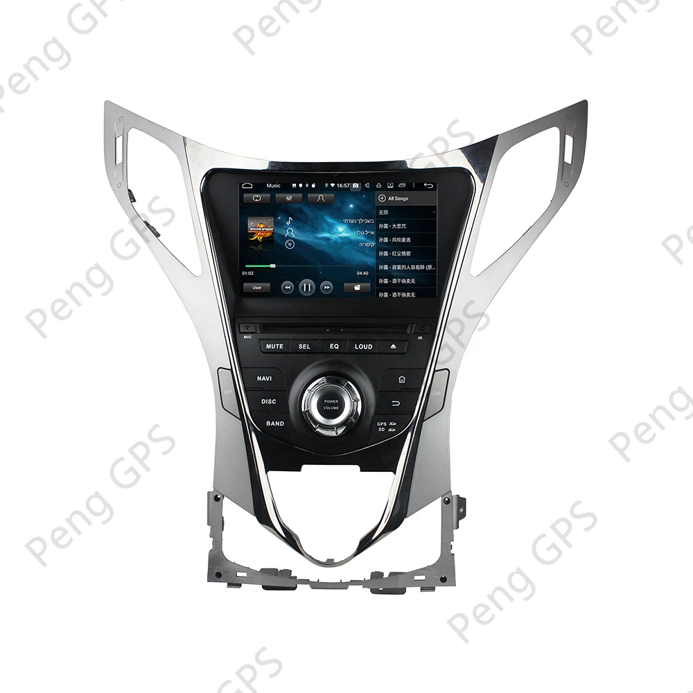 Android 10.0 Radio Hyundai AZERA Veličino i55 2011+ Touchscreen Večpredstavnostna GPS Navigacija glavna enota DVD Predvajalnik, Stereo Carplay