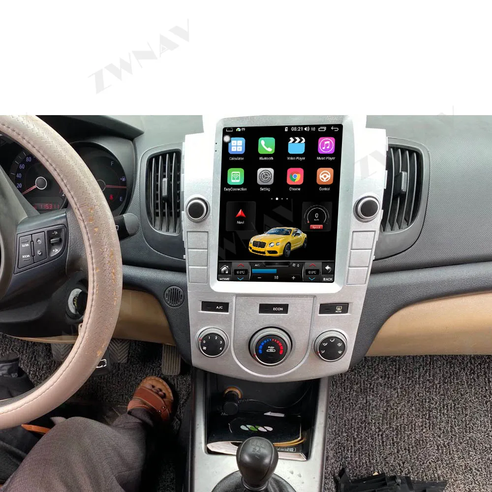 Android 10 128GB DSP Carplay IPS Zaslon na Dotik Za Kia Forte 2009-2012 Avto GPS Navigacija Radio, DVD Predvajalnik Večpredstavnostnih