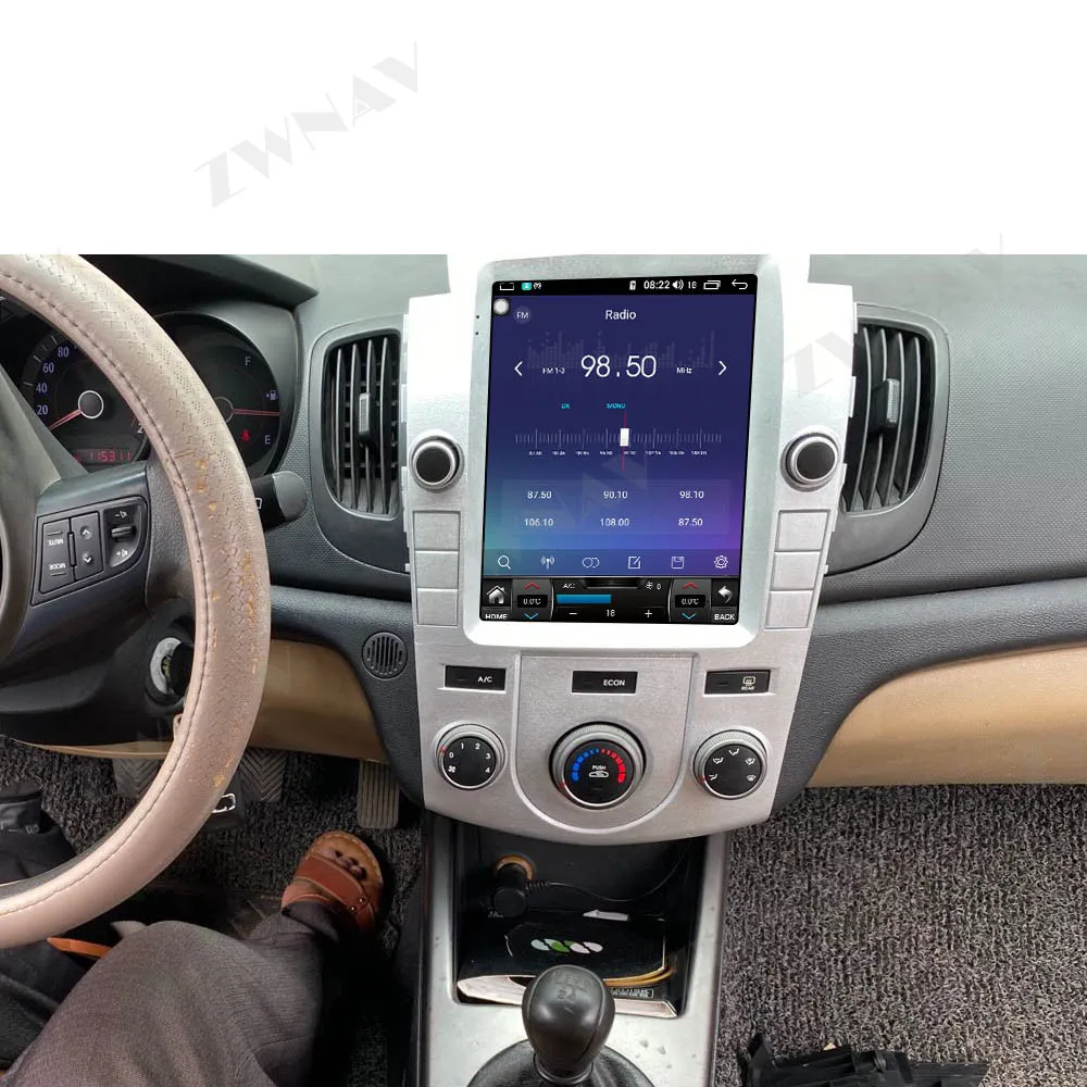 Android 10 128GB DSP Carplay IPS Zaslon na Dotik Za Kia Forte 2009-2012 Avto GPS Navigacija Radio, DVD Predvajalnik Večpredstavnostnih