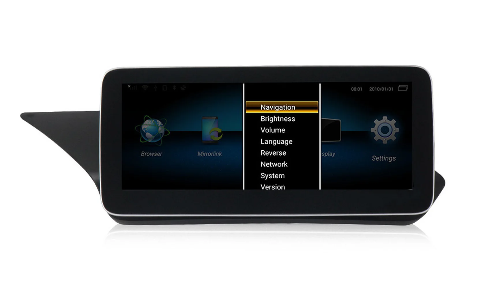 Android 10.25 Palčni Avto Multimedijski Predvajalnik Carplay GPS Navigacija za 2009-Mercedes-Benz E-Razred W212 E200 E230 E260 E300