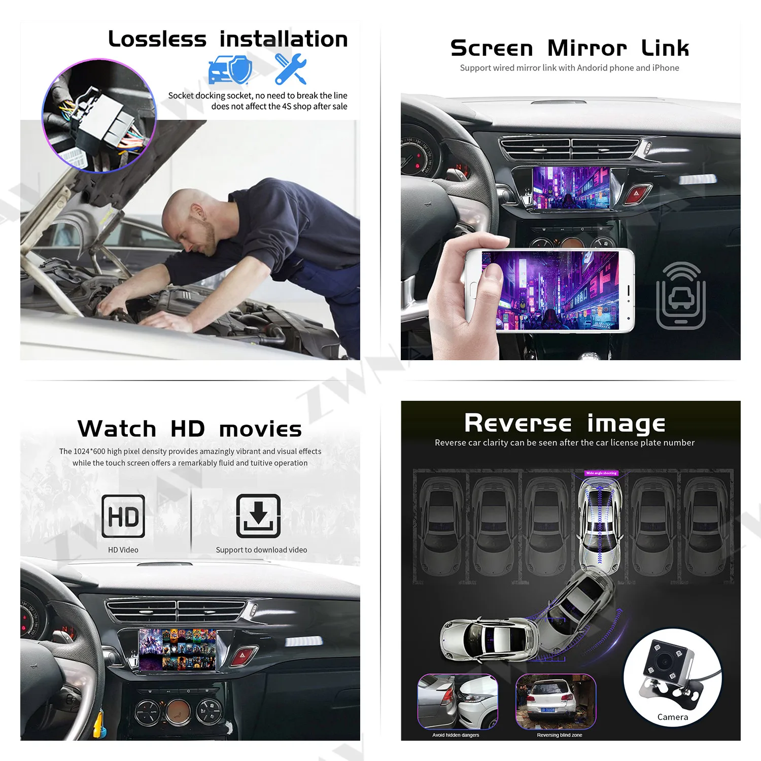 Android 10 4G 64GB Avto DVD Predvajalnik, GPS, Glonass Navigacija za Citroen C3 in DS3 2010-2016 Auto Radio Coche Multimedijski Predvajalnik, Stereo