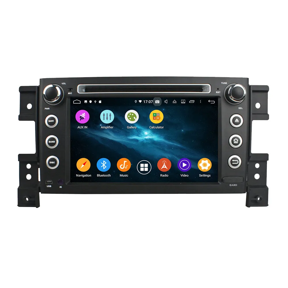 Android 9.0 Avto DVD Predvajalnik, GPS Navigacija Za Suzuki Grand Vitara 2005-2012 Auto Radio Stereo Multimedijski Predvajalnik glavne enote gps dsp