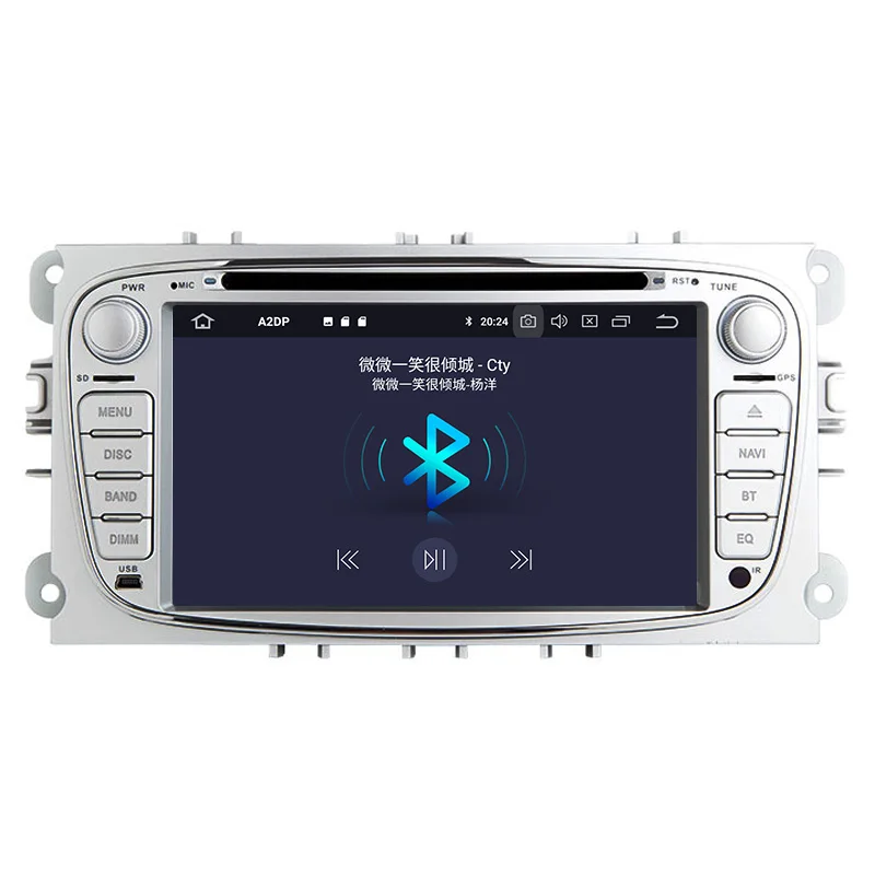 Android 9 4+32GB Avto GPS Navigacijski DVD Predvajalnik Radio ISP maska Za Ford Focus 2004-2011 FORD MONDEO IZOSTRITEV S-MAX Kuga Galax MK3