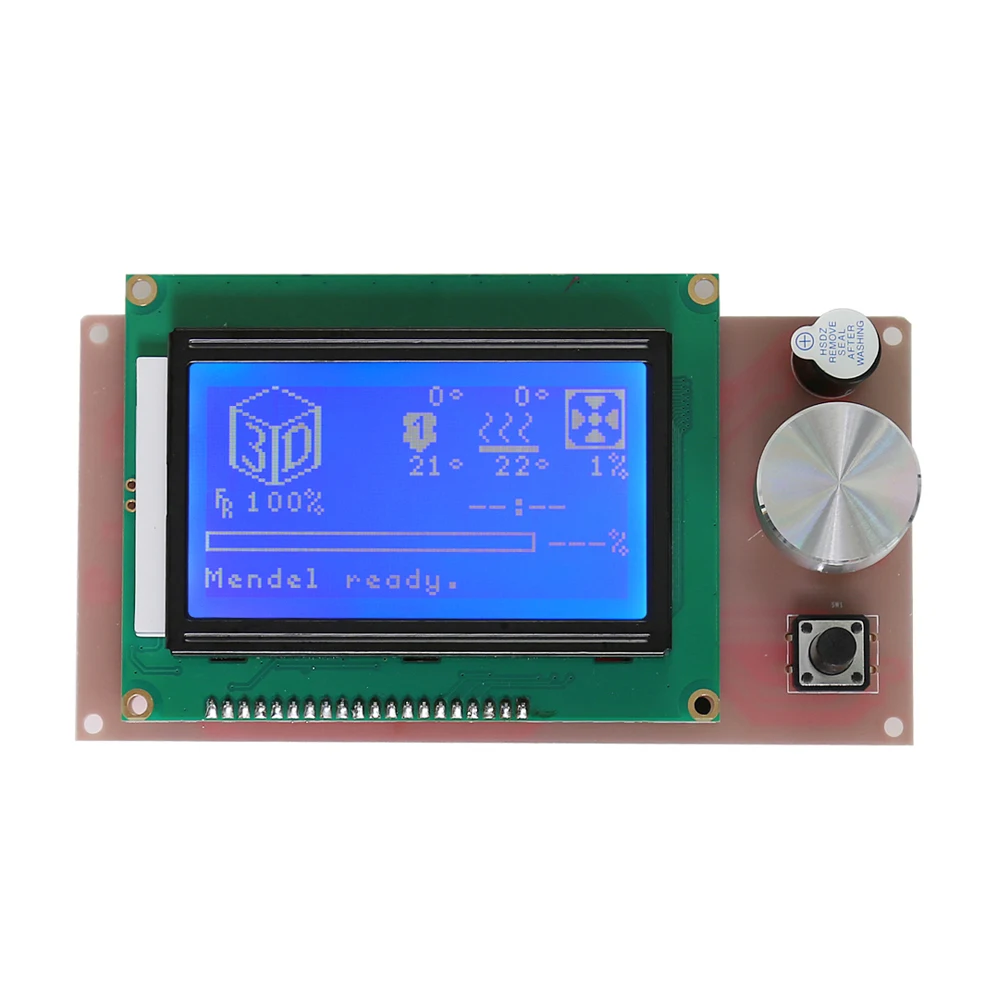 Anet a6 e10 12864 LCD-zaslon Smart Zaslon Krmilnik Modul Prilagodljiv Ravno Ploski Kabel za 3d tiskalnik RAMPE 1.4 Arduino deli