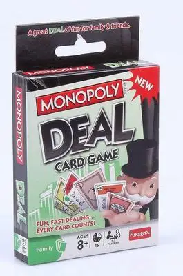 Angleški Različici Monopol Ukvarjajo Igra S Kartami, Igra Puzzle Igrača Družini Stranka Odbor