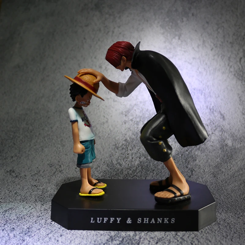 Anime Enem Kosu Štirih Cesarjev Steblom slamnik Luffy PVC Slika Bo Vesel Lutka Zbirateljske Model Igrača Božično Darilo