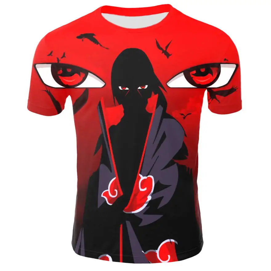Anime Naruto kakashi tshirt Moški Ženske 3D t-shirt naruto cosplay Sweatshirts naruto kakashi dejanje slika tee srajce Moške Vrhovi