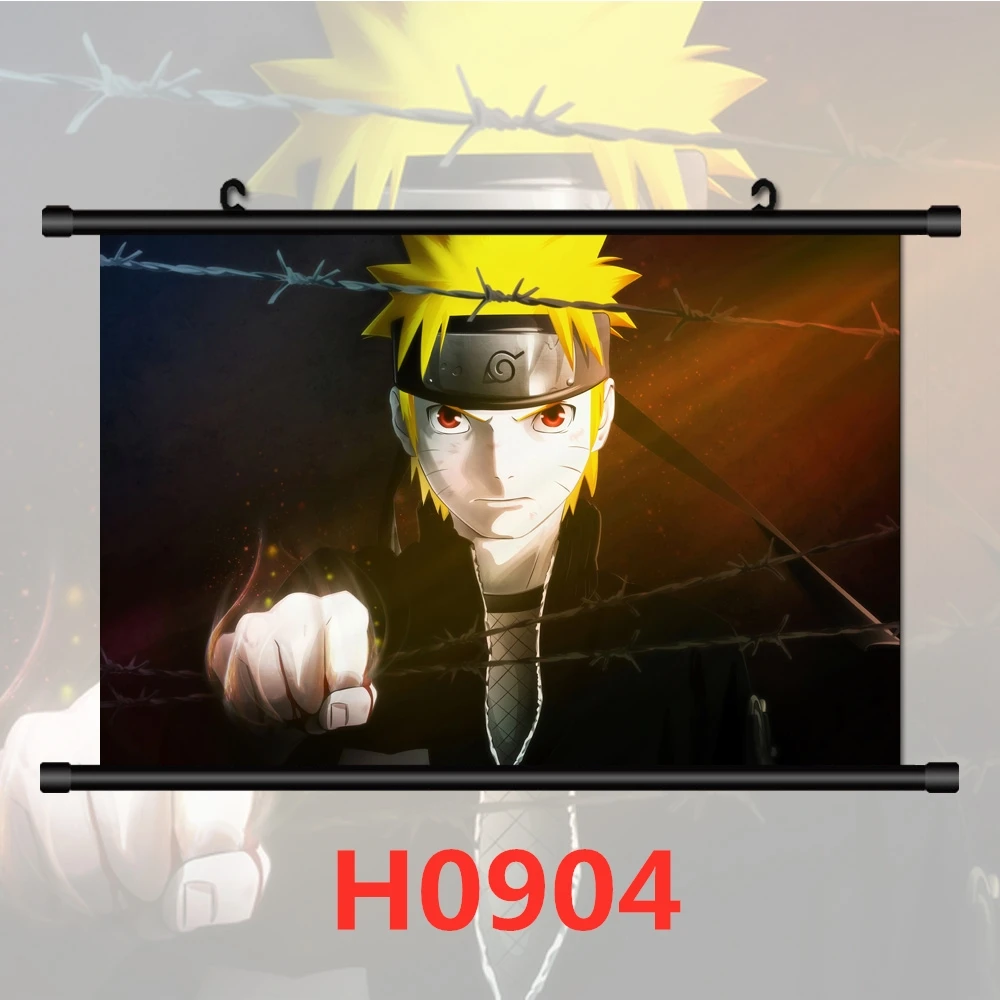 Anime Naruto Manga HD Tiskanja Steni Plakat, se Pomaknite