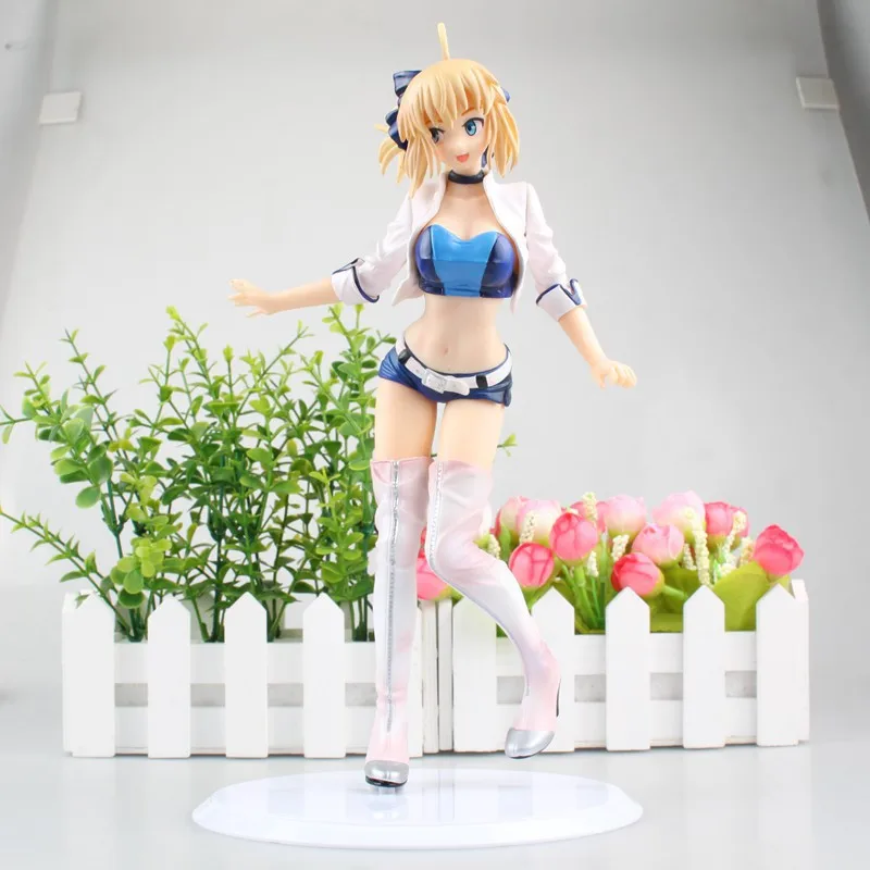 Anime Slika Usodo Bivanja Noč Dirke Dekle Nero Tosaka Rin Saber Seksi Dekle Lutka Model PVC Igrač Dekoracijo Izvrstno Darilo Polje