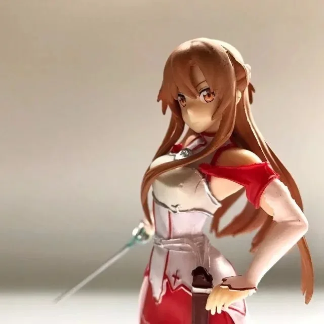 Anime Sword Art Online 18 cm Yuuki Asuna PVC figuric Zbirateljske Igrače