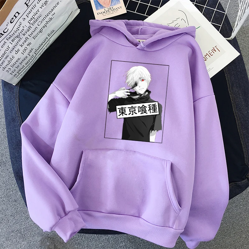 Anime tokyo ghoul hoodies Unisex kul fant tiskanja Ulične Toplo svoboden priložnostne hip hop Harajuku študent osnovne Hooded Majica
