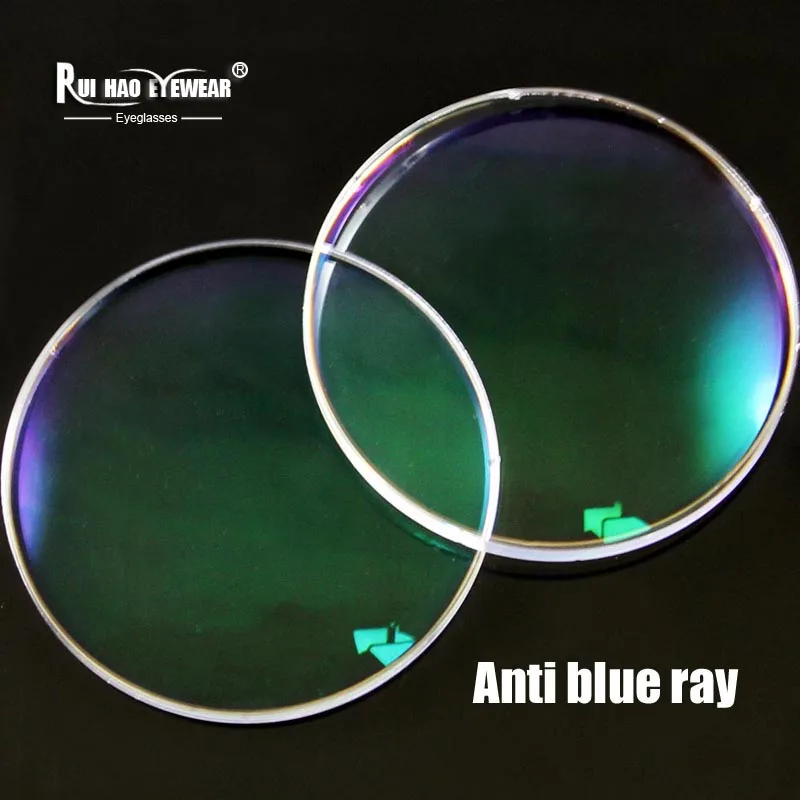 Anti Blue Ray Smolo Leče Odsevni Premaz Objektiv Računalnik Očala Očala Eyeglass Kratkovidnost Presbyopia Branje Objektiv