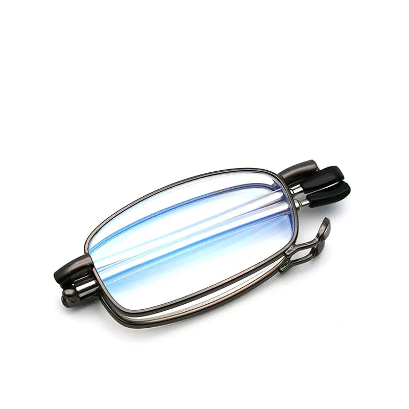 Anti Modri Žarki,UV400 Utral Svetlobe Slim iz Nerjavečega Jekla, Zložljiv Obravnavi Očala, Zložljive Teleskop roke PD 62MM