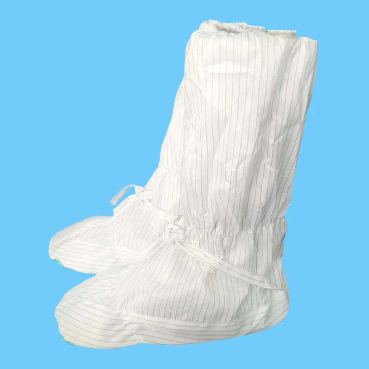 Anti-statični Čevlji Visoki Cilinder PVC Mehke brez Prahu varovalni Čevlji Čevlji Anti-piercing ESD Cleanroom Delavnica Čevlji