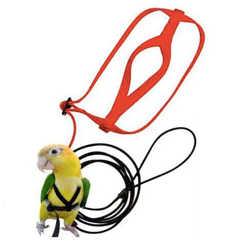 Anti-ugriz Usposabljanje za Letenje Vrv Ptica Papiga Pas Kompleti Ultralahkimi, Povodci Povodci Mehko Prenosno Pet Playthings