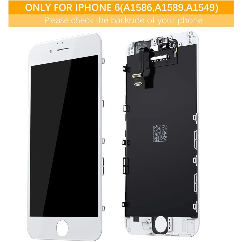 Aokin AAA+++ Za iPhone 6 6S 7 8 LCD Plus Z 3D Sile, Zaslon na Dotik, Računalnike Zbora Za iPhone 5, 5c 5S Zaslon Brez Mrtvih Pikslov