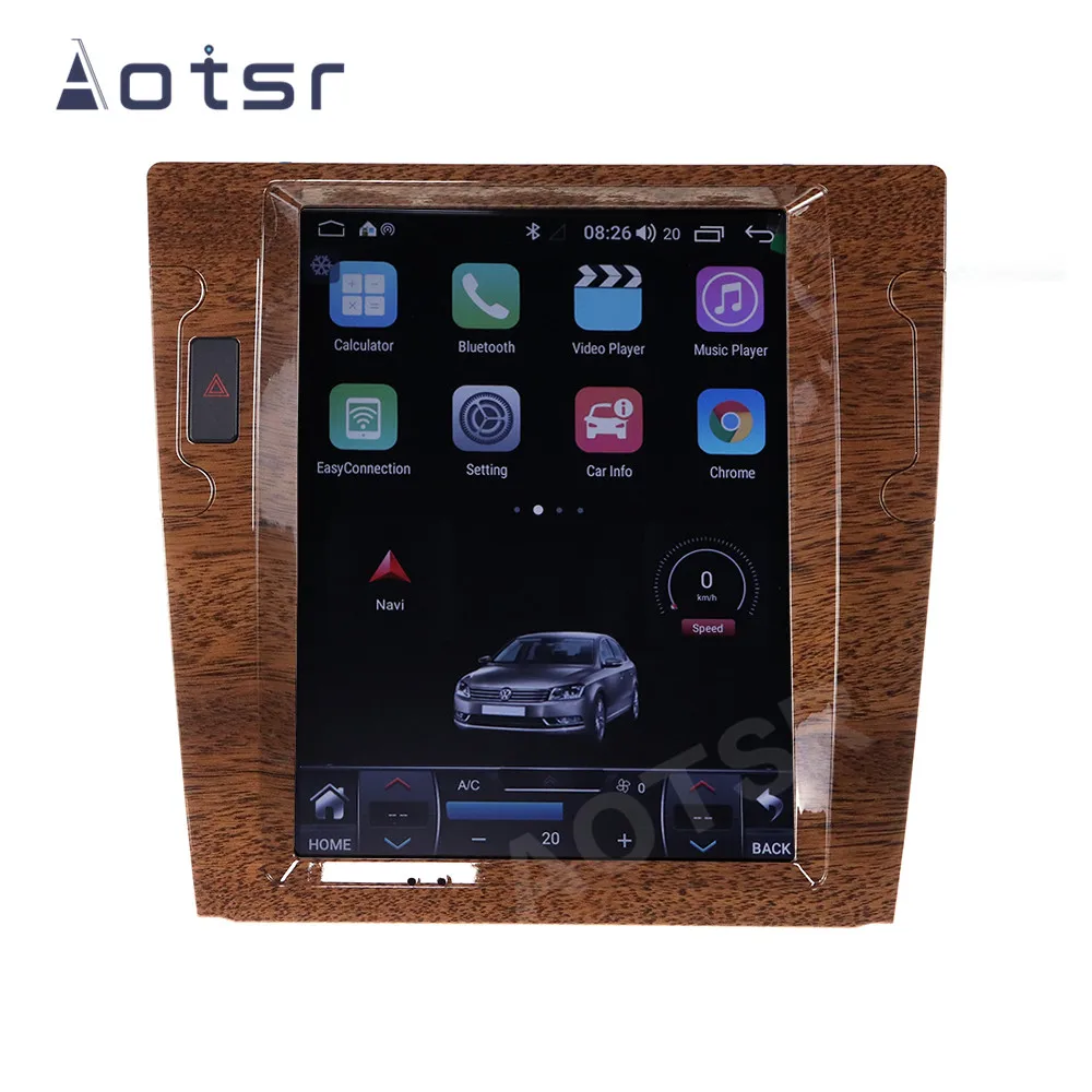 AOTSR Tesla 2 Din Android 9 avtoradia Za Volkswagen Phaeton GPS Navigacija Multimedia DSP Igralec CarPlay 12.1-palčni IPS Enota
