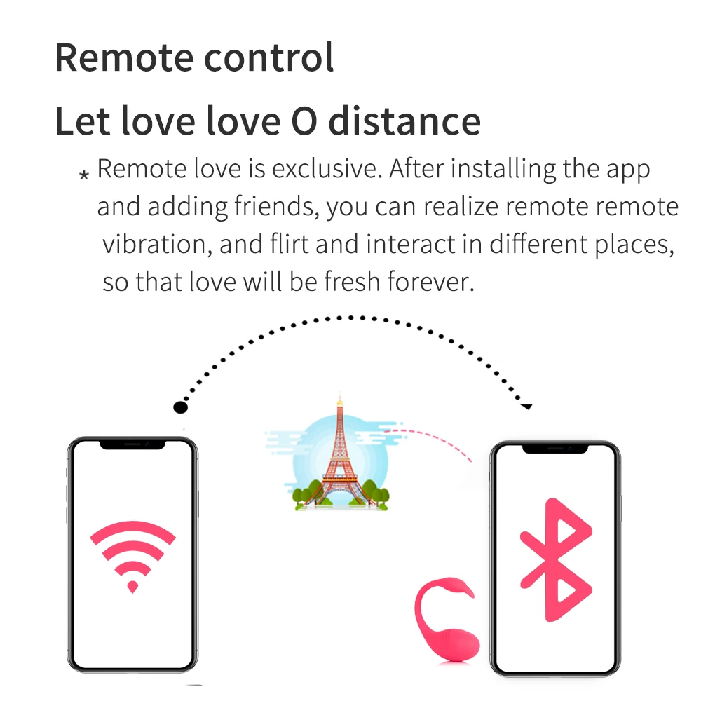 APP Remote Control Dildo, Vibrator Wifi Bluetooth Brezžični Vibrator Obrabe Vibracijske Hlačke Vagine, G Spot Klitoris Nekaj Seks igrače