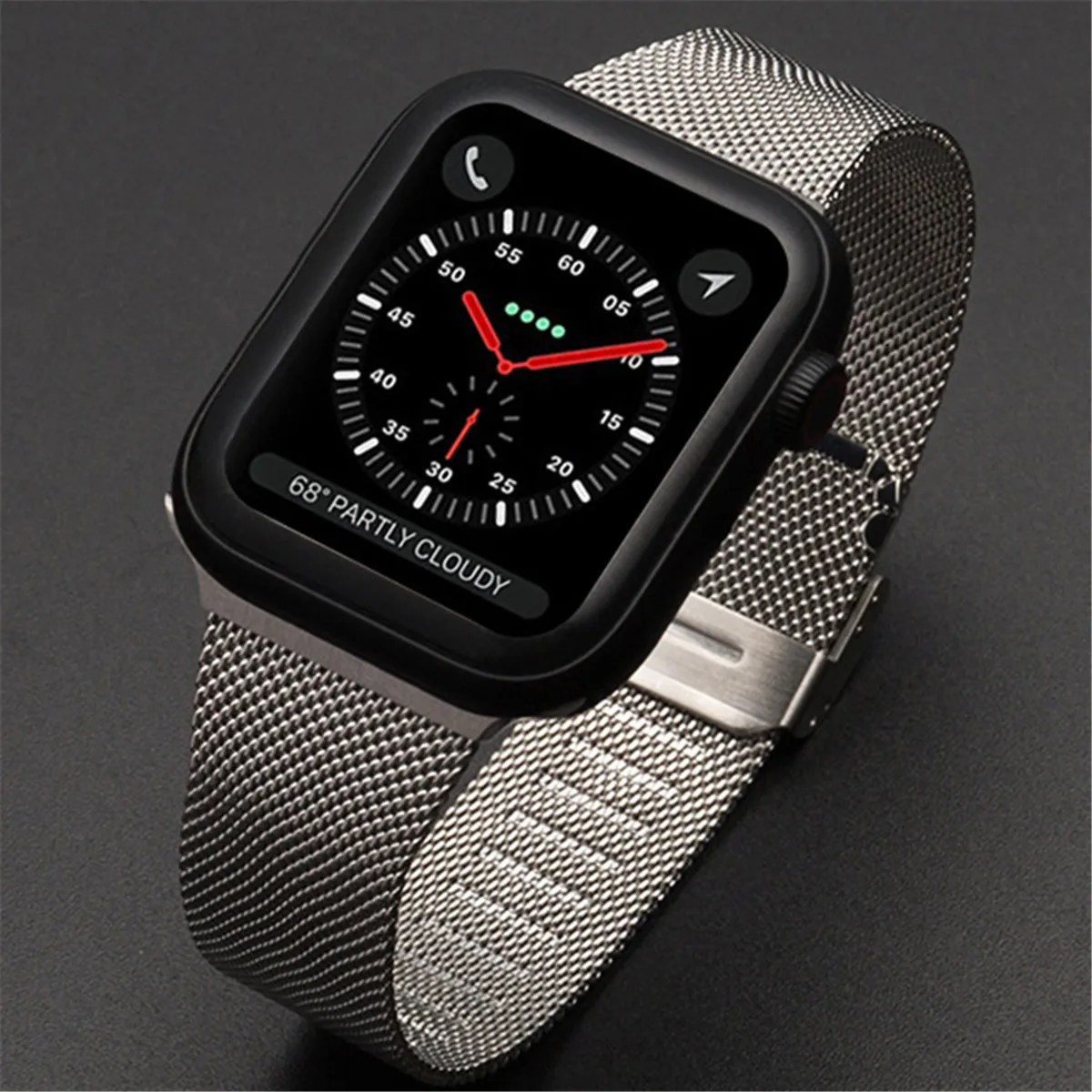 Apple Watch Traku Primerna za manjše Pas I Watch1/2/3/4/5 Generacije Apple Watch Milanis iz Nerjavečega Jekla Watch Trak