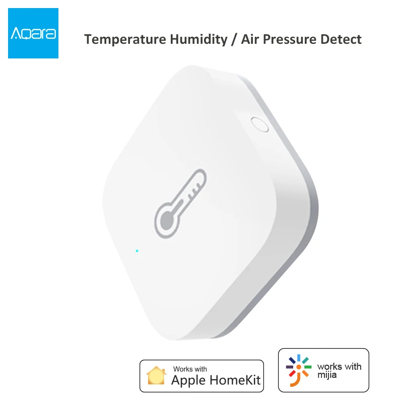 Aqara Temperatura Vlažnost Senzor Smart Zračnega Tlaka Zazna Brezžično Okolje Senzor Zigbee Daljinski upravljalnik Za MOJ Dom