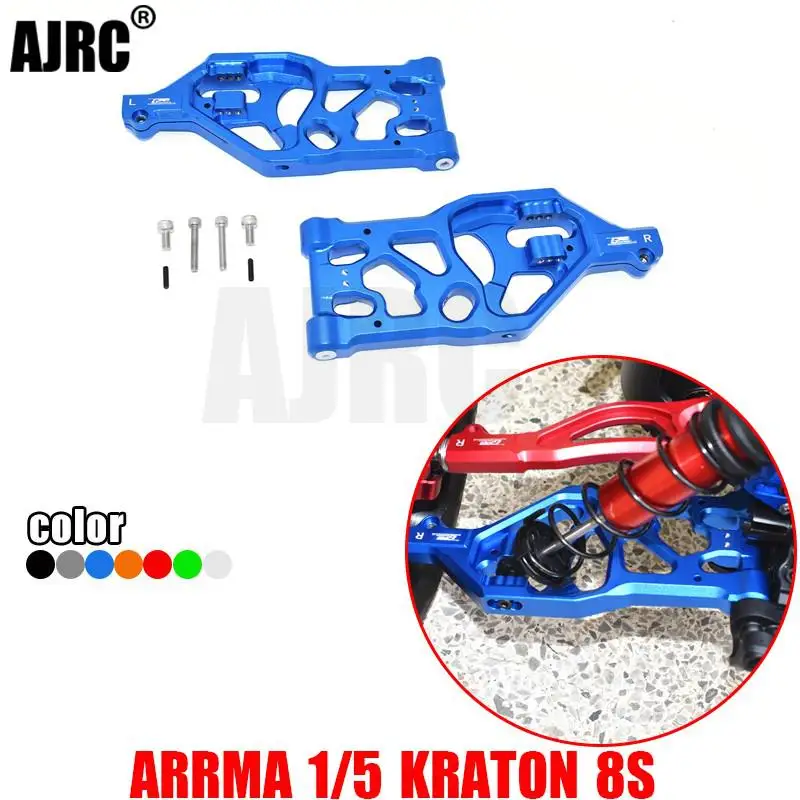 ARRMA 1/5 KRATON 8S ARA110002T1/ARA110002T2 Aluminij zlitine sprednje znižati roko Spredaj nižji swing arm-1 par ARA330589+ARA330593