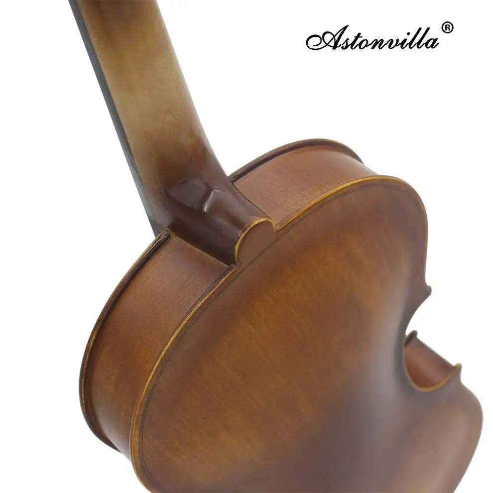 Astonvilla Ročno 4/4 Reaationary Letnik Violino Lepe Sub-gloss lak za Nohte Stilsko Retro staromodna Violina Smreka Plošča